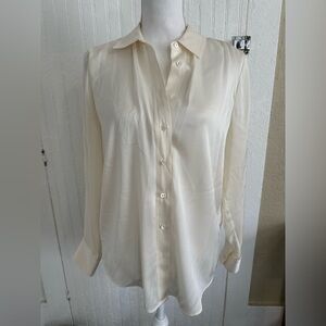 Quince Ivory Silk Blouse